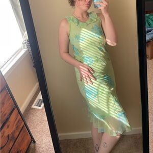 Vintage Y2K Midi Dress